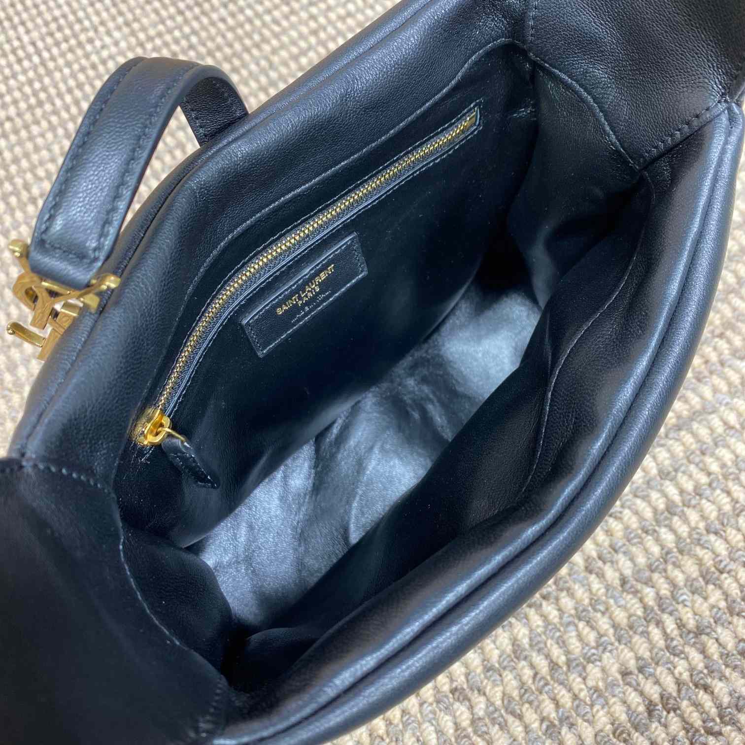 Saint Laurent Le 5 À 7 Supple Small In Padded Lambskin - PerfectKickZ
