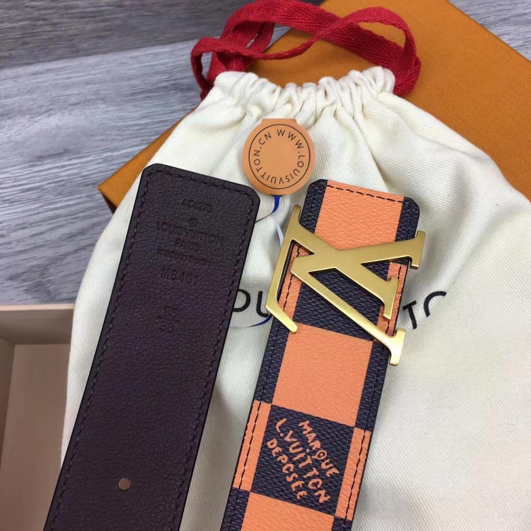 Louis Vuitton LV Initiales 40mm Reversible Belt     M8461U - PerfectKickZ