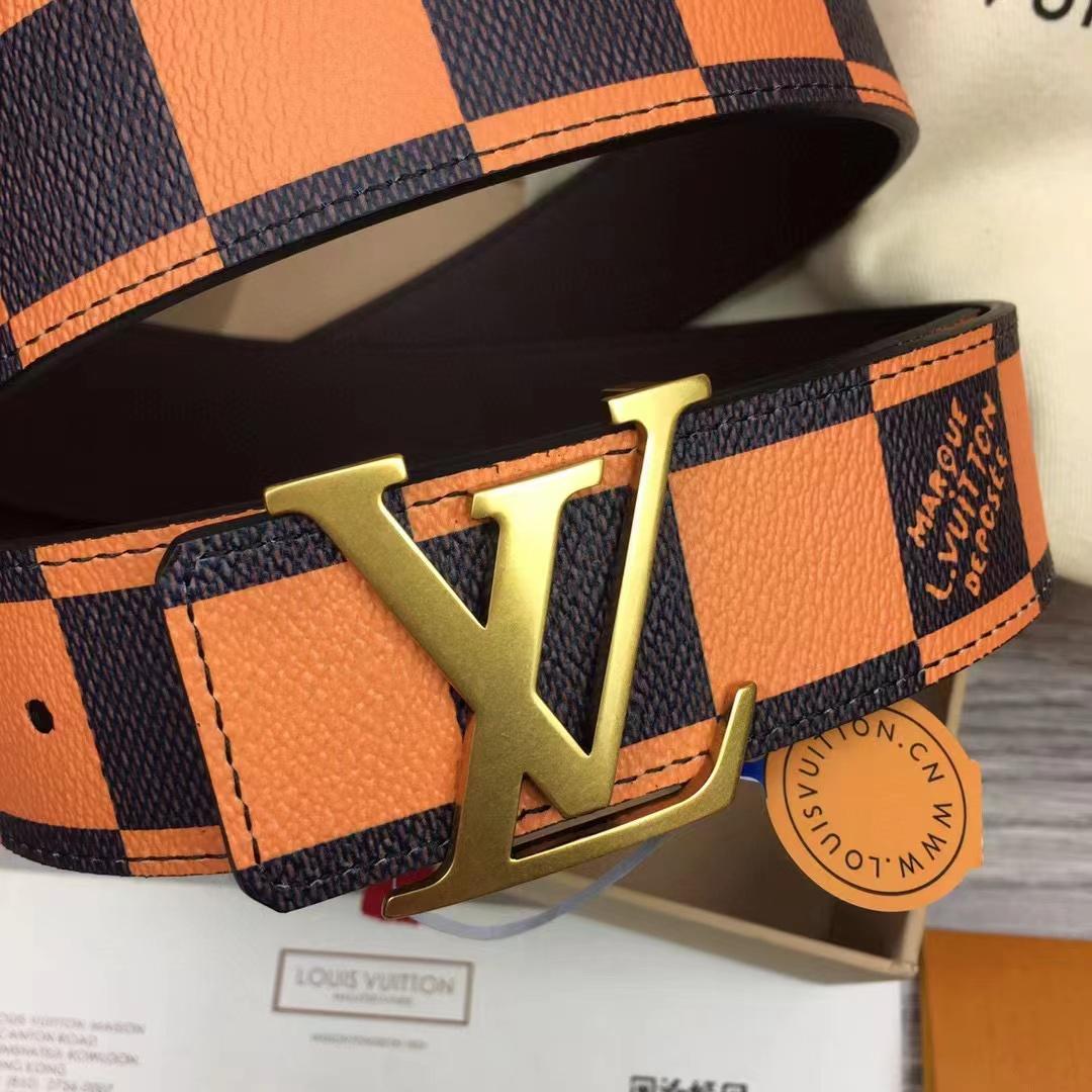 Louis Vuitton LV Initiales 40mm Reversible Belt     M8461U - PerfectKickZ