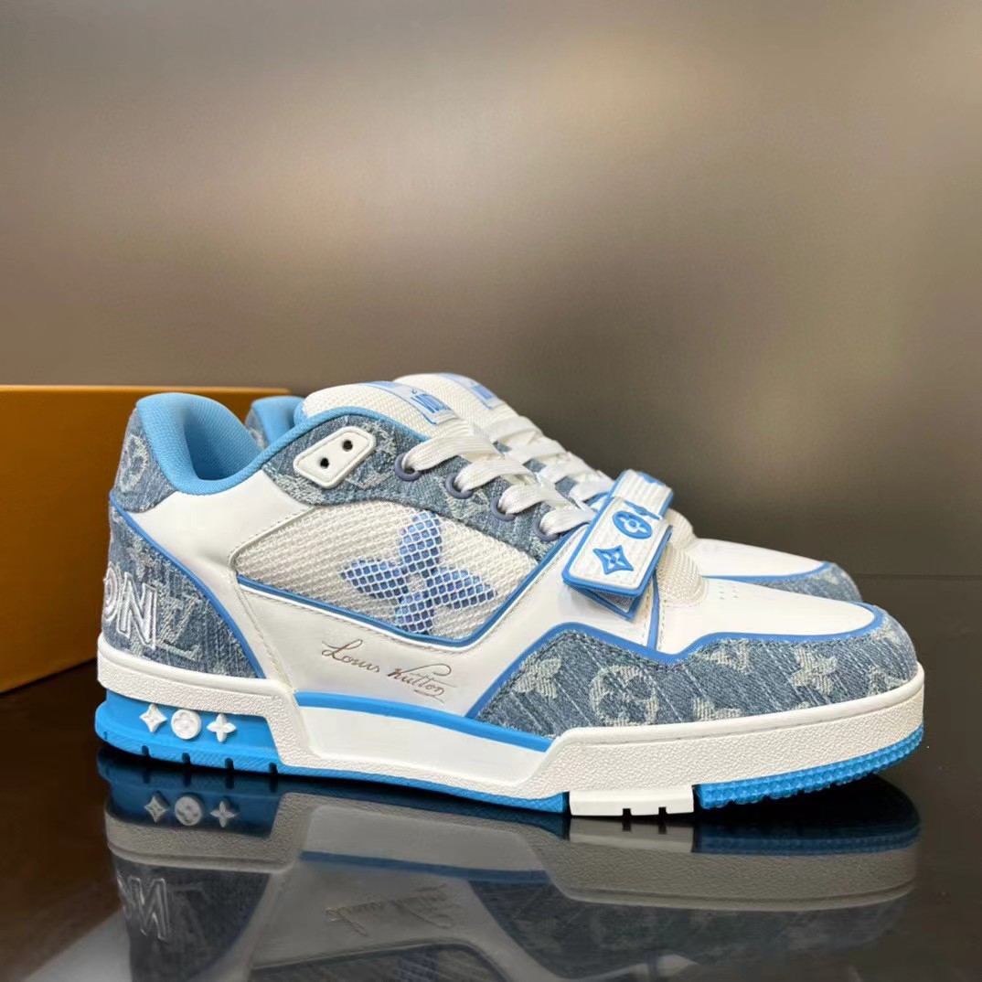Louis Vuitton Trainer Sneaker(upon uk size) - PerfectKickZ