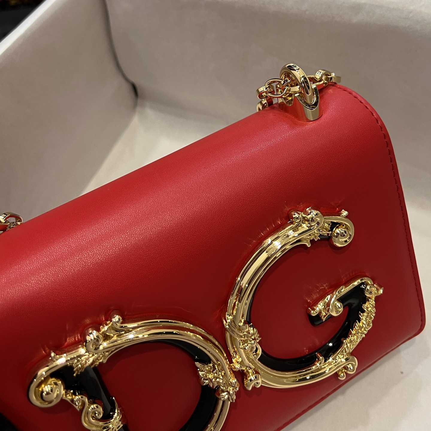 Dolce & Gabbana Nappa Mordore Leather DG Girls Bag - PerfectKickZ