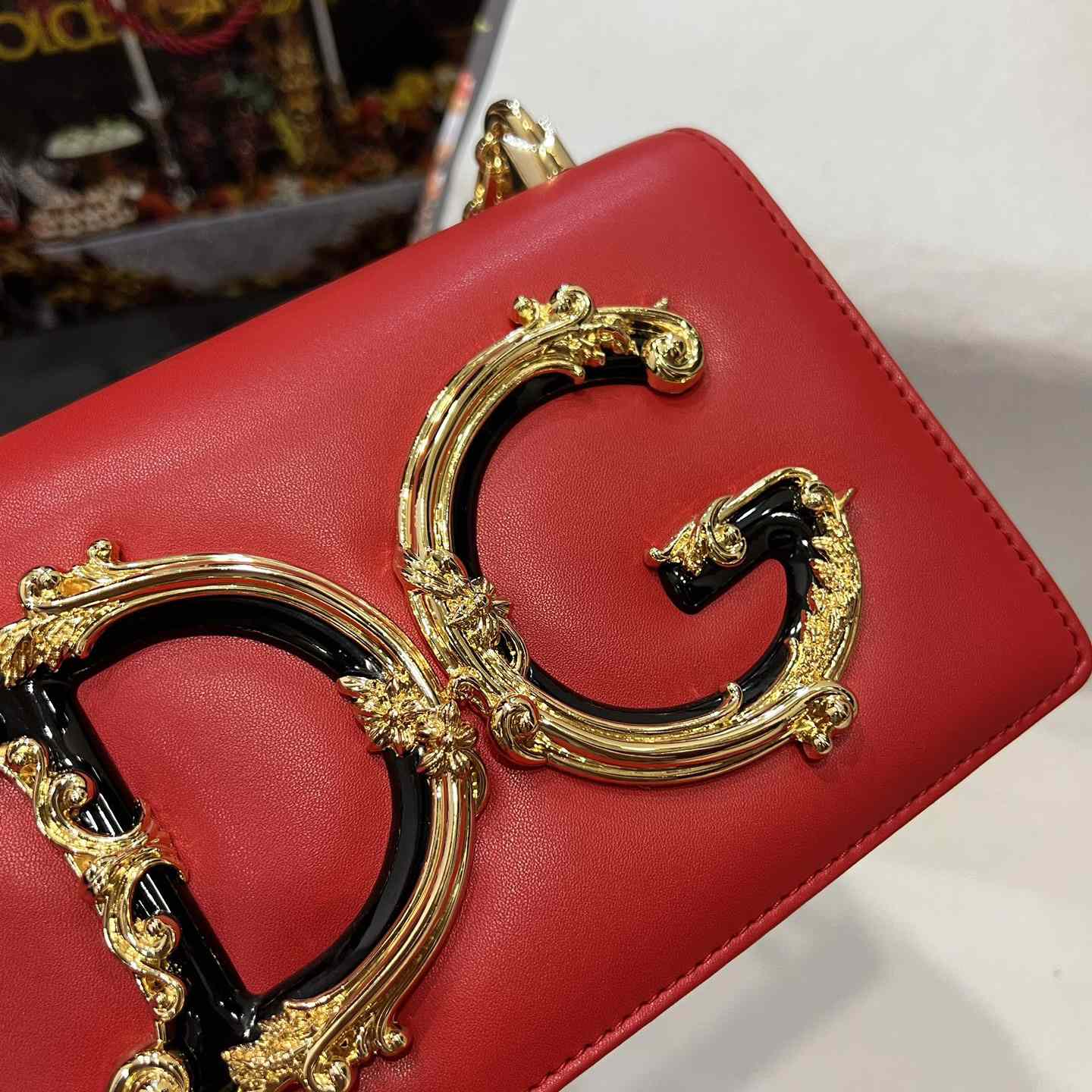 Dolce & Gabbana Nappa Mordore Leather DG Girls Bag - PerfectKickZ