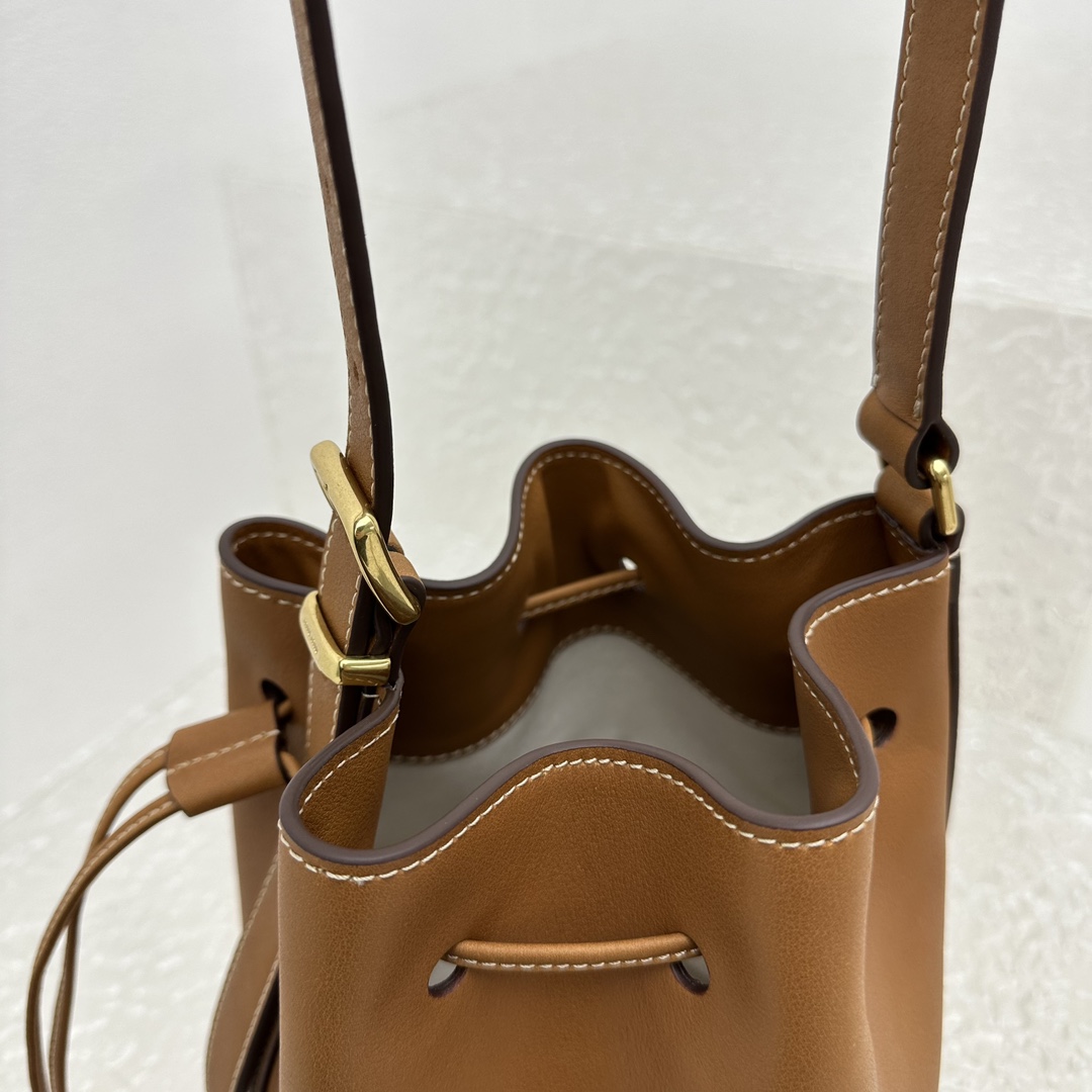 Miu Miu Leather Bucket Bag - PerfectKickZ
