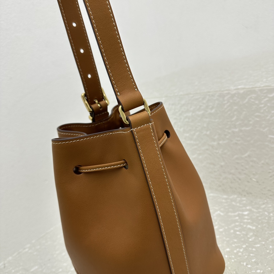Miu Miu Leather Bucket Bag - PerfectKickZ