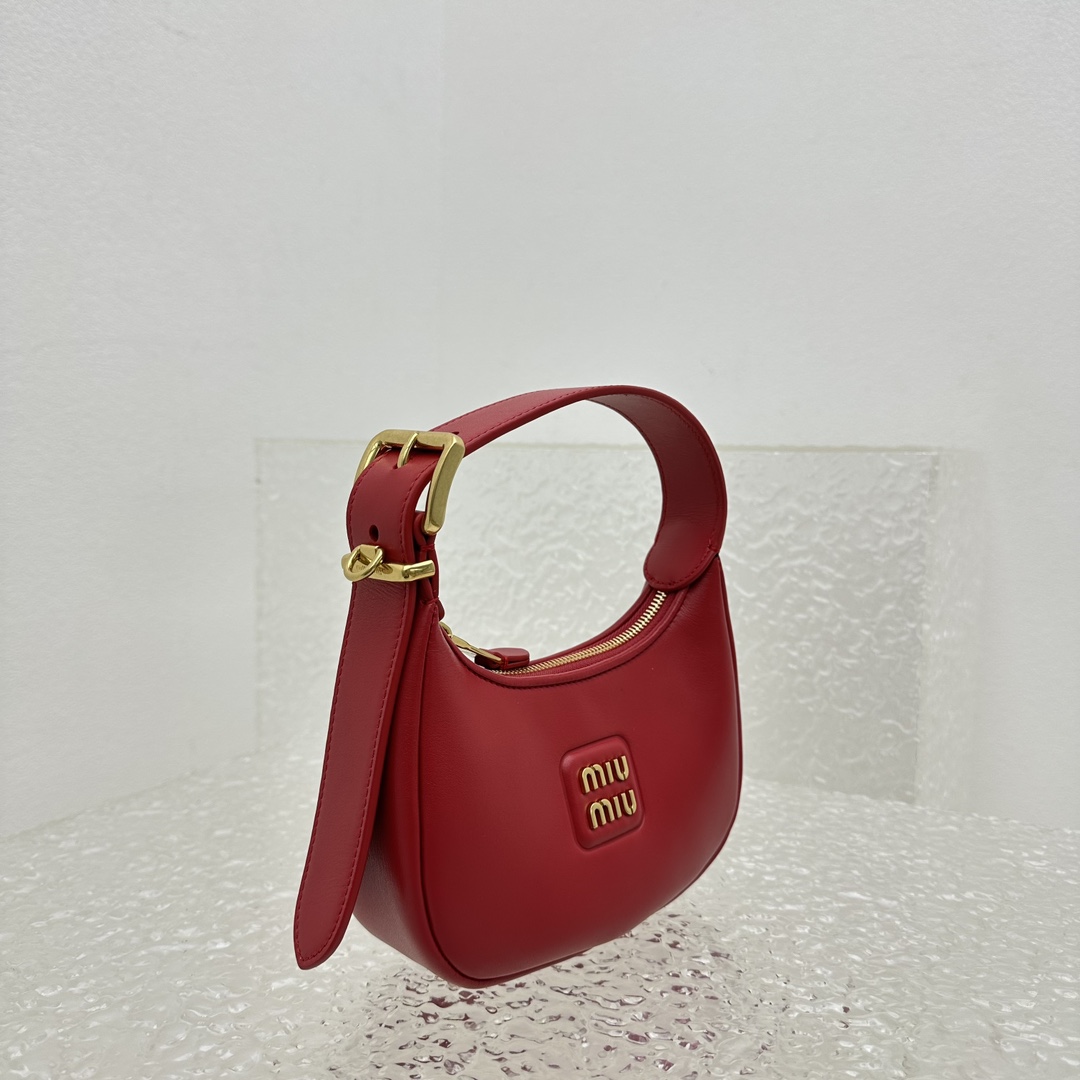 Miu Miu Leather Hobo Bag - PerfectKickZ