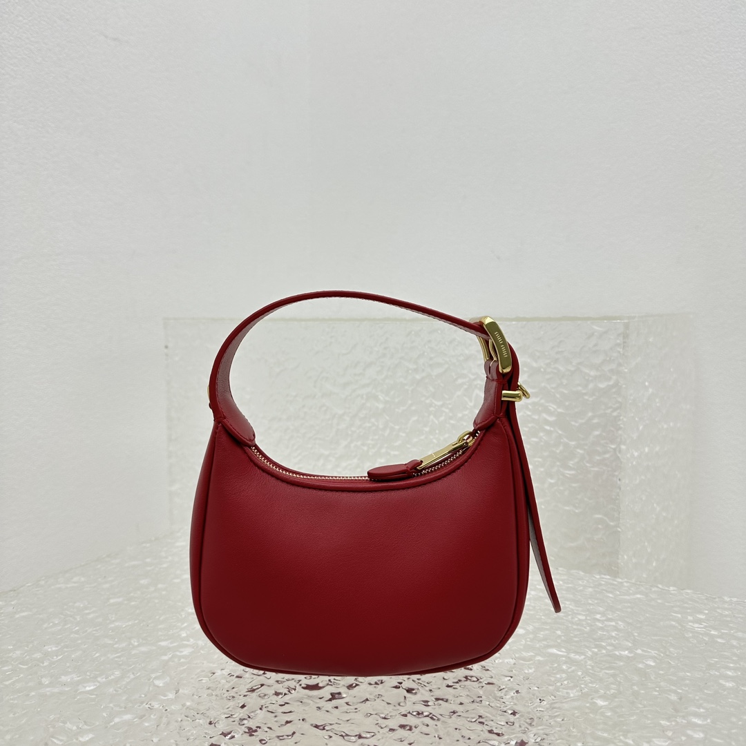 Miu Miu Leather Hobo Bag - PerfectKickZ