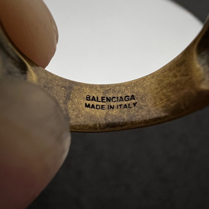 Balenciaga Icon Signet Ring  - PerfectKickZ