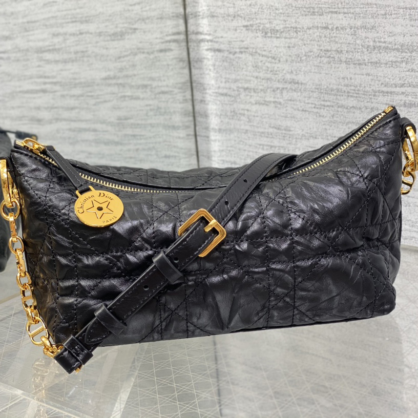 Dior Diorstar Hobo Bag With Chain - PerfectKickZ
