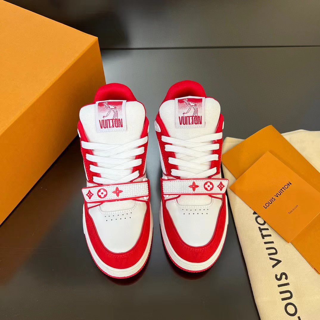 Louis Vuitton Trainer Sneaker(upon uk size) - PerfectKickZ