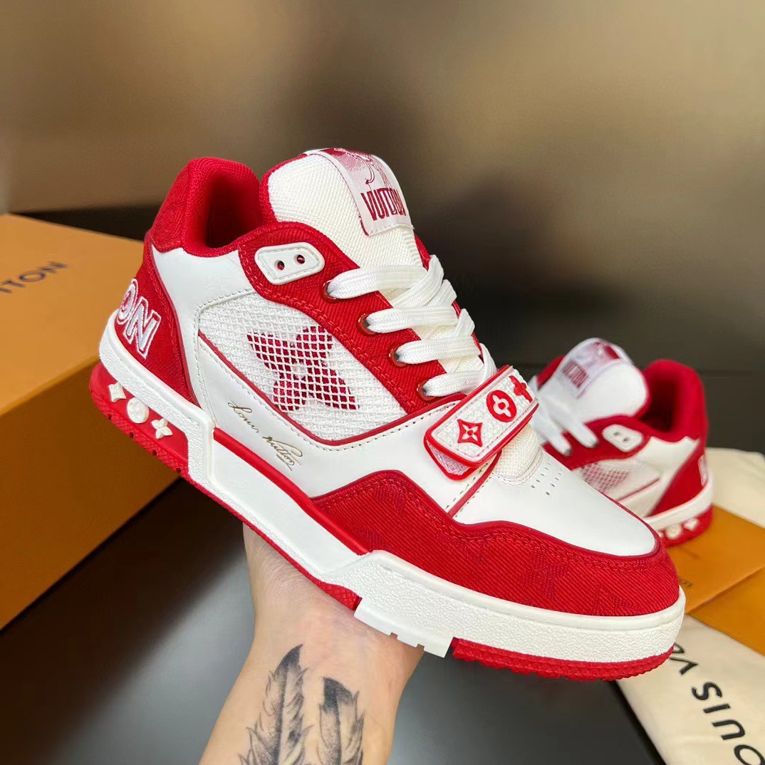 Louis Vuitton Trainer Sneaker(upon uk size) - PerfectKickZ