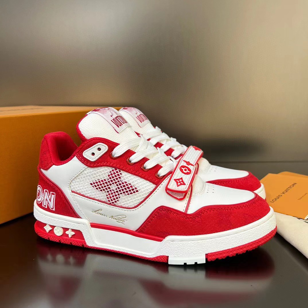 Louis Vuitton Trainer Sneaker(upon uk size) - PerfectKickZ