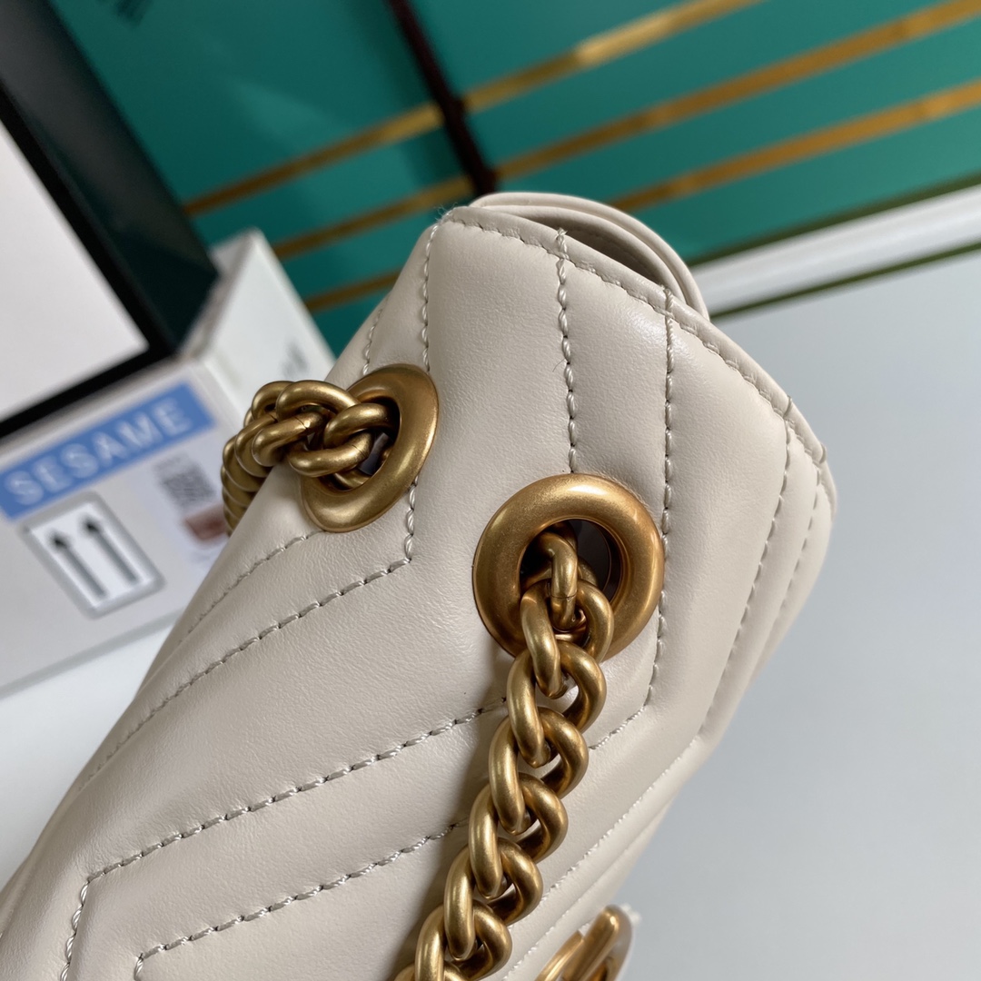 Gucci GG Marmont Matelassé Mini Bag - PerfectKickZ