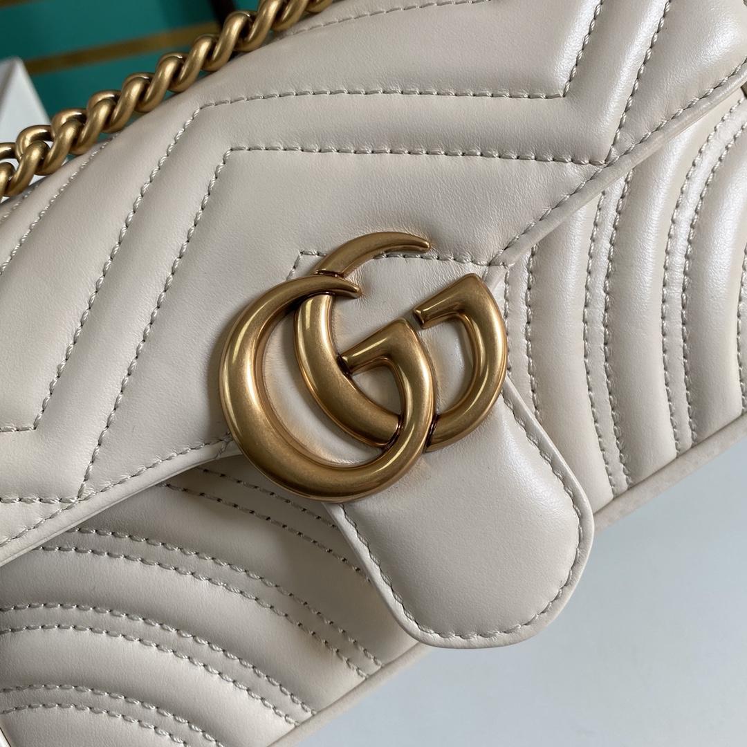 Gucci GG Marmont Matelassé Mini Bag - PerfectKickZ