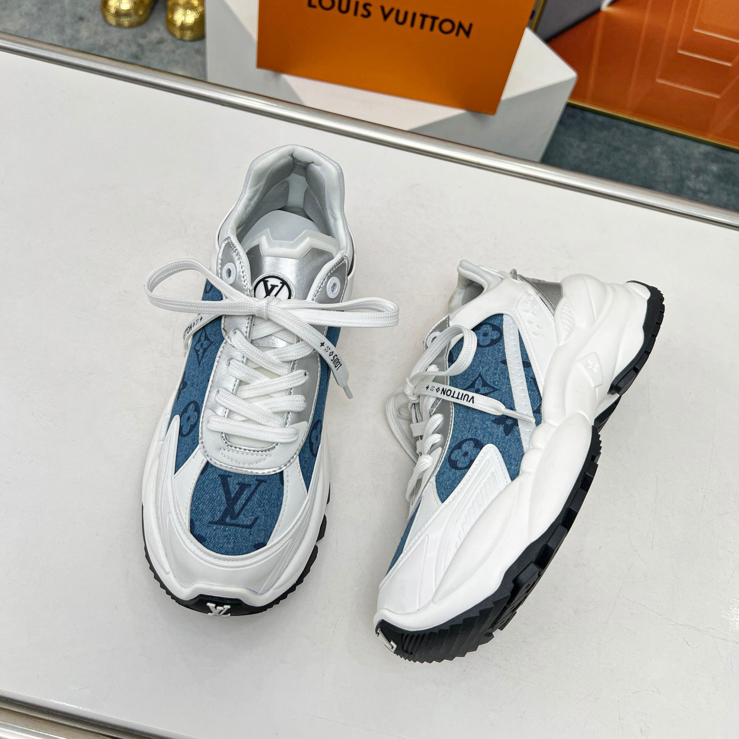 Louis Vuitton Run 55 Sneaker               1ABHQK - PerfectKickZ