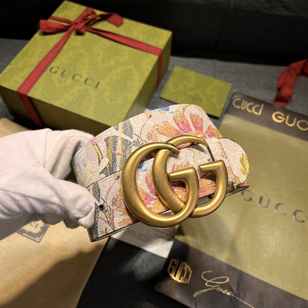 Gucci GG Marmont Wide Belt - PerfectKickZ