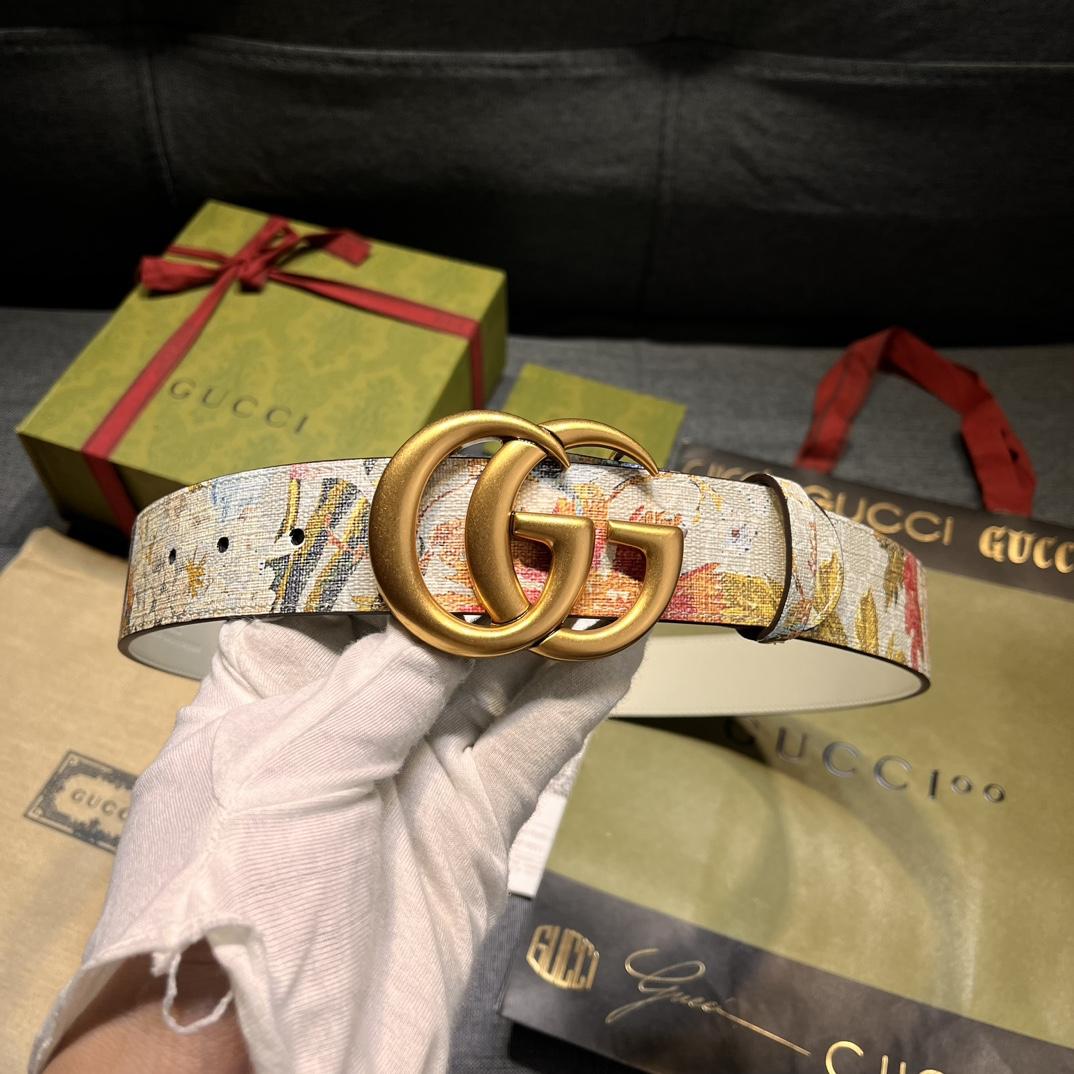 Gucci GG Marmont Wide Belt - PerfectKickZ