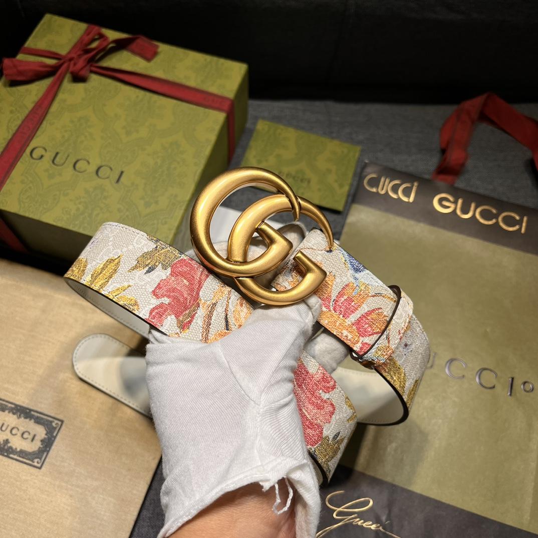Gucci GG Marmont Wide Belt - PerfectKickZ