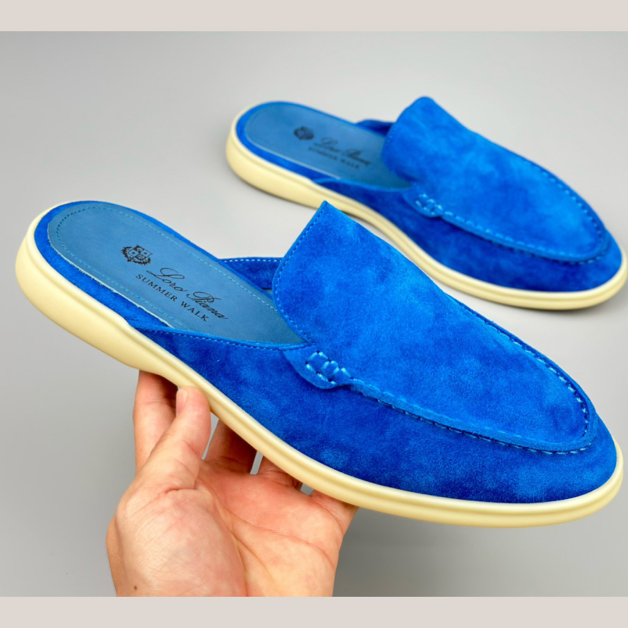 Loro Piana Babouche Walk Loafers - PerfectKickZ