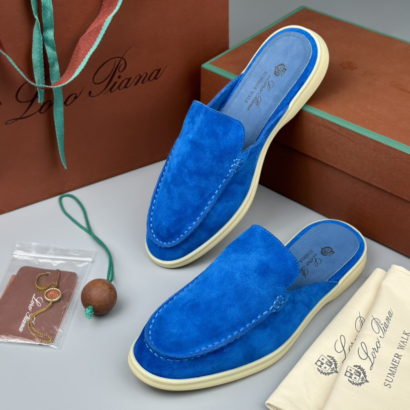 Loro Piana Babouche Walk Loafers - PerfectKickZ