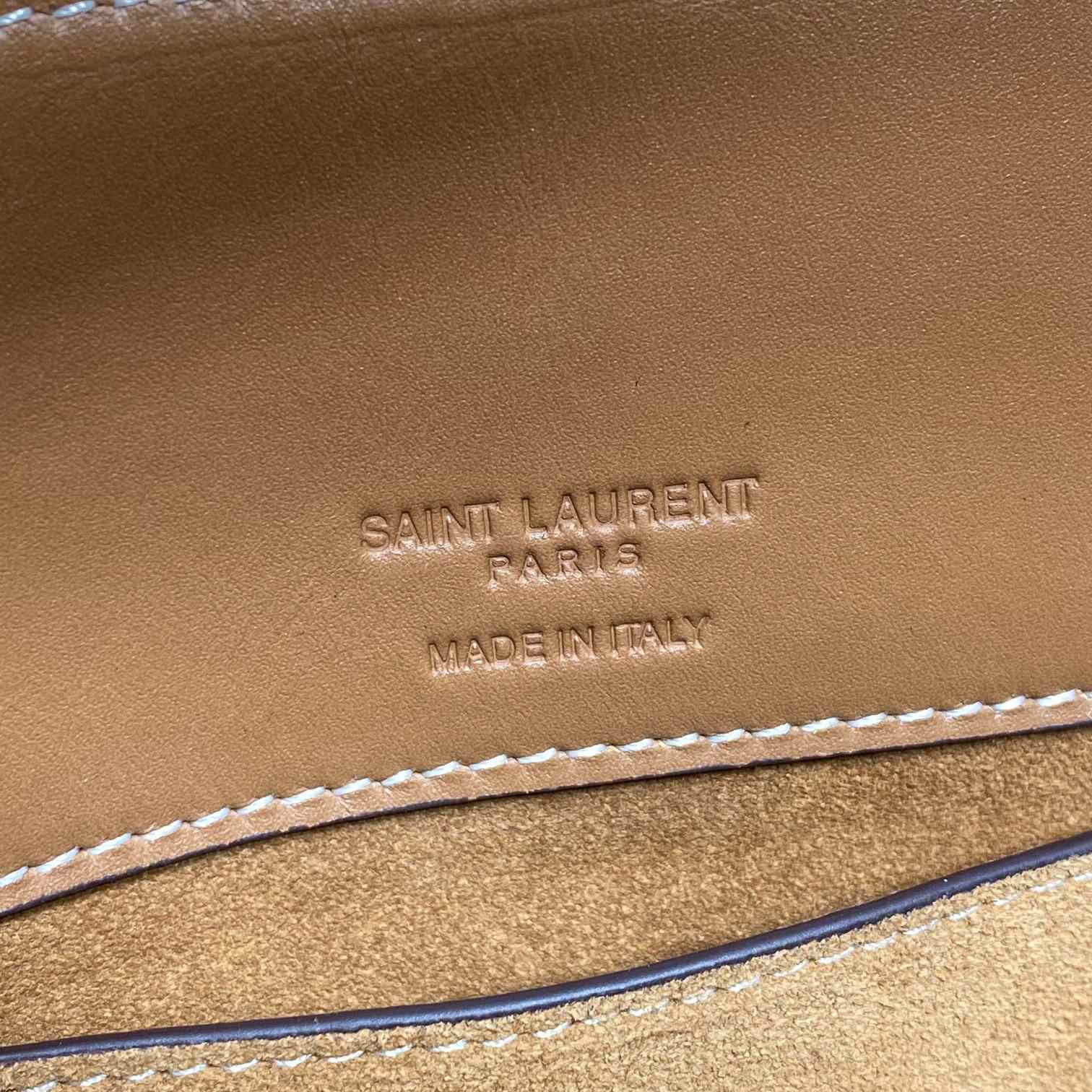 Saint Laurent Le 37 Small In Shiny Leather - PerfectKickZ