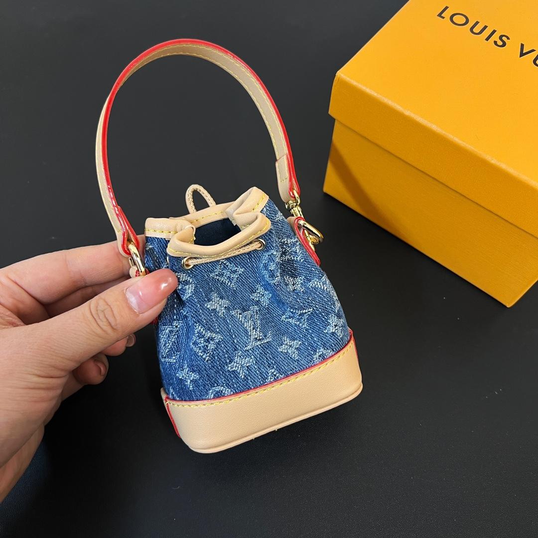 Louis Vuitton Micro Noe Bag Charm   M01700 - PerfectKickZ