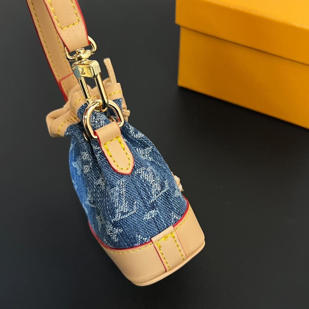 Louis Vuitton Micro Noe Bag Charm   M01700 - PerfectKickZ