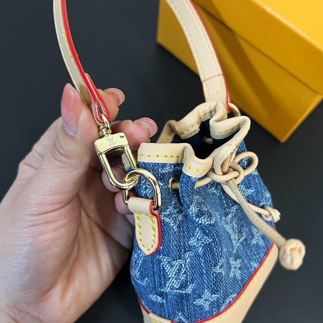 Louis Vuitton Micro Noe Bag Charm   M01700 - PerfectKickZ