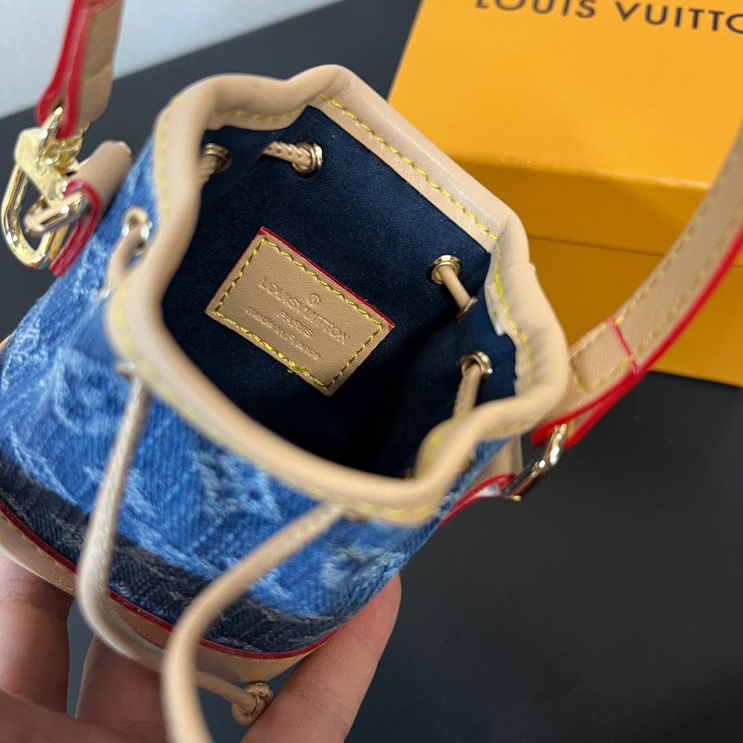 Louis Vuitton Micro Noe Bag Charm   M01700 - PerfectKickZ