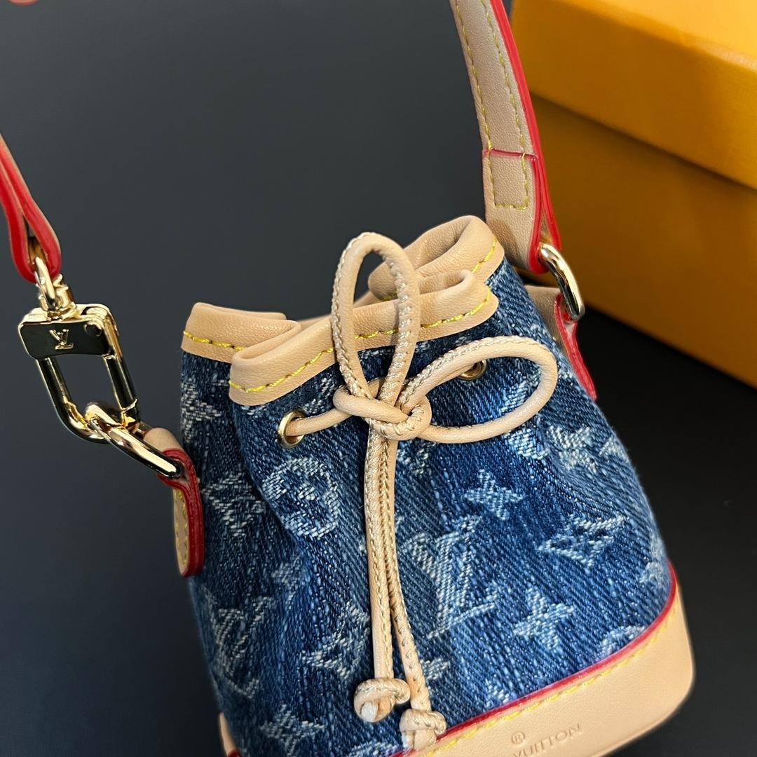 Louis Vuitton Micro Noe Bag Charm   M01700 - PerfectKickZ