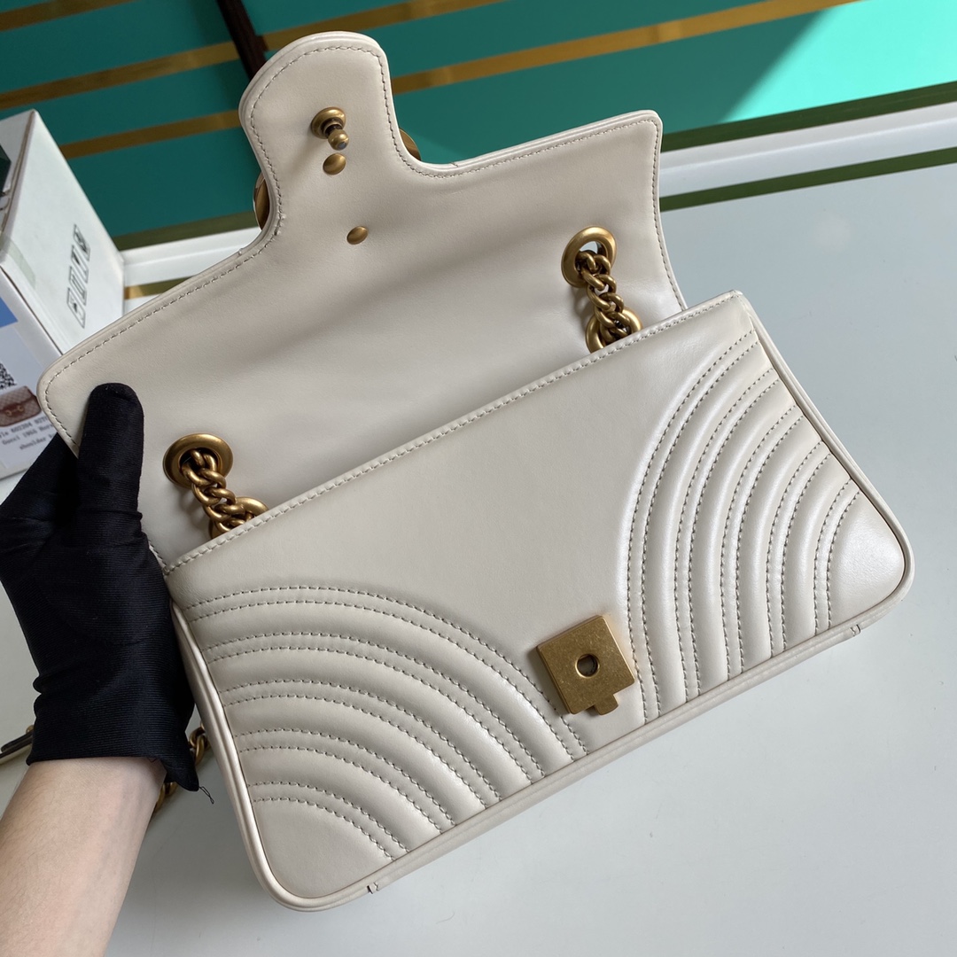 Gucci GG Marmont Small Shoulder Bag - PerfectKickZ