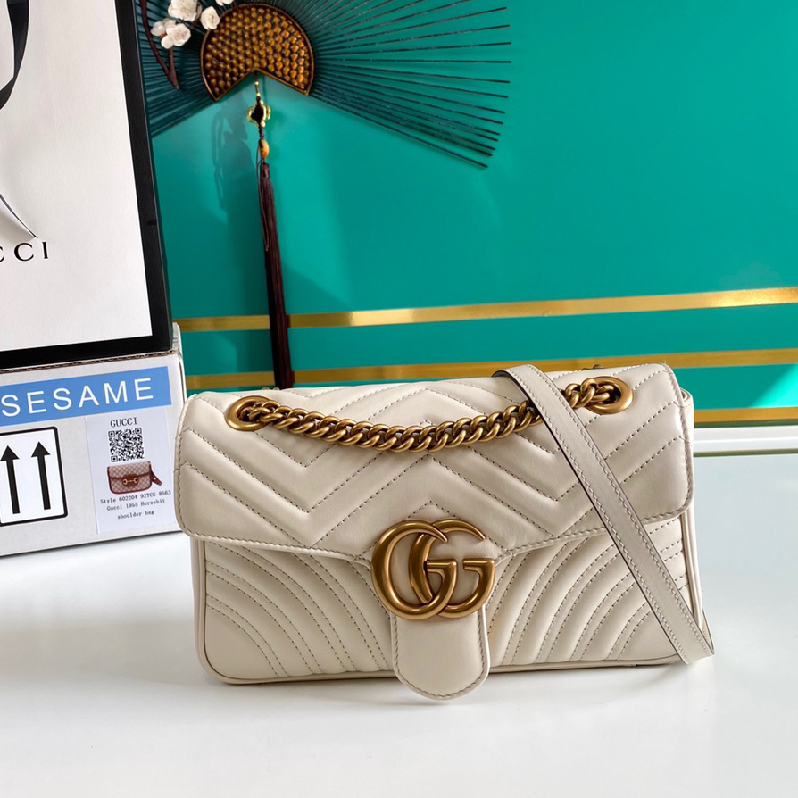 Gucci GG Marmont Small Shoulder Bag - PerfectKickZ