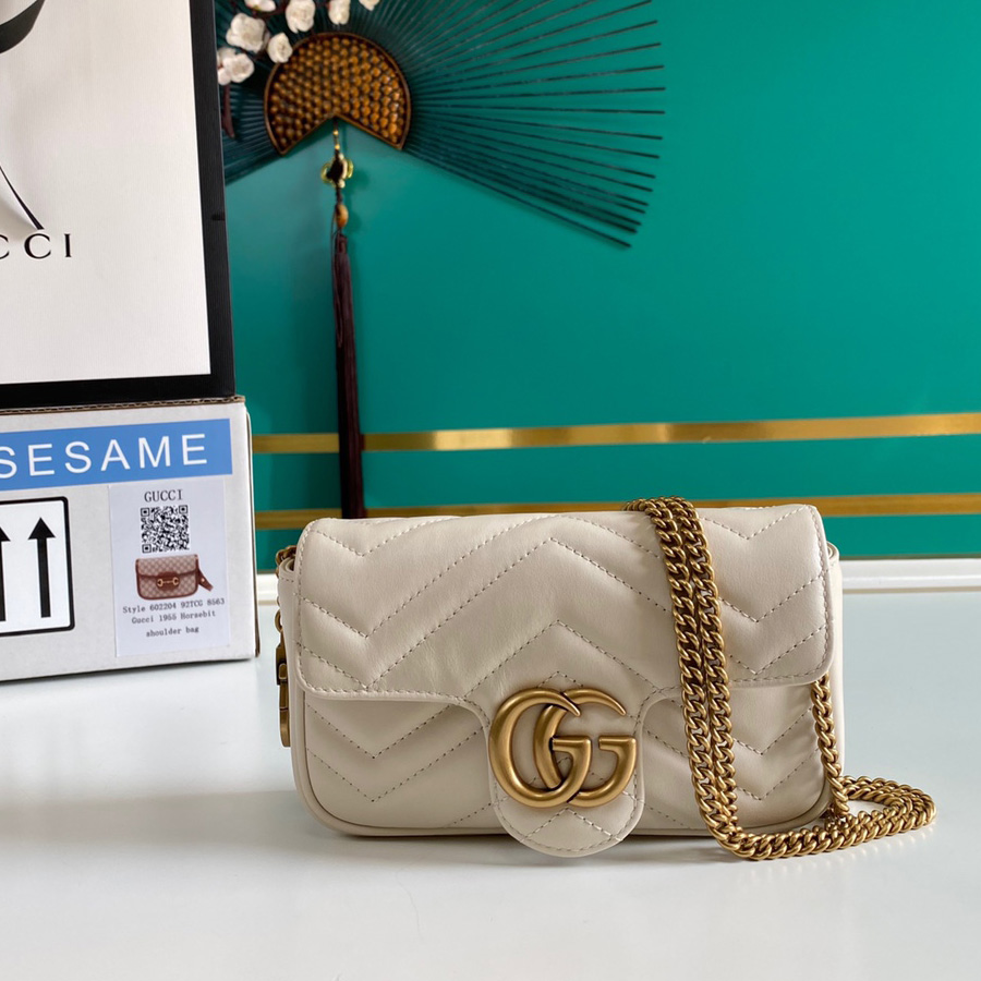 Gucci GG Marmont Super Mini Bag - PerfectKickZ