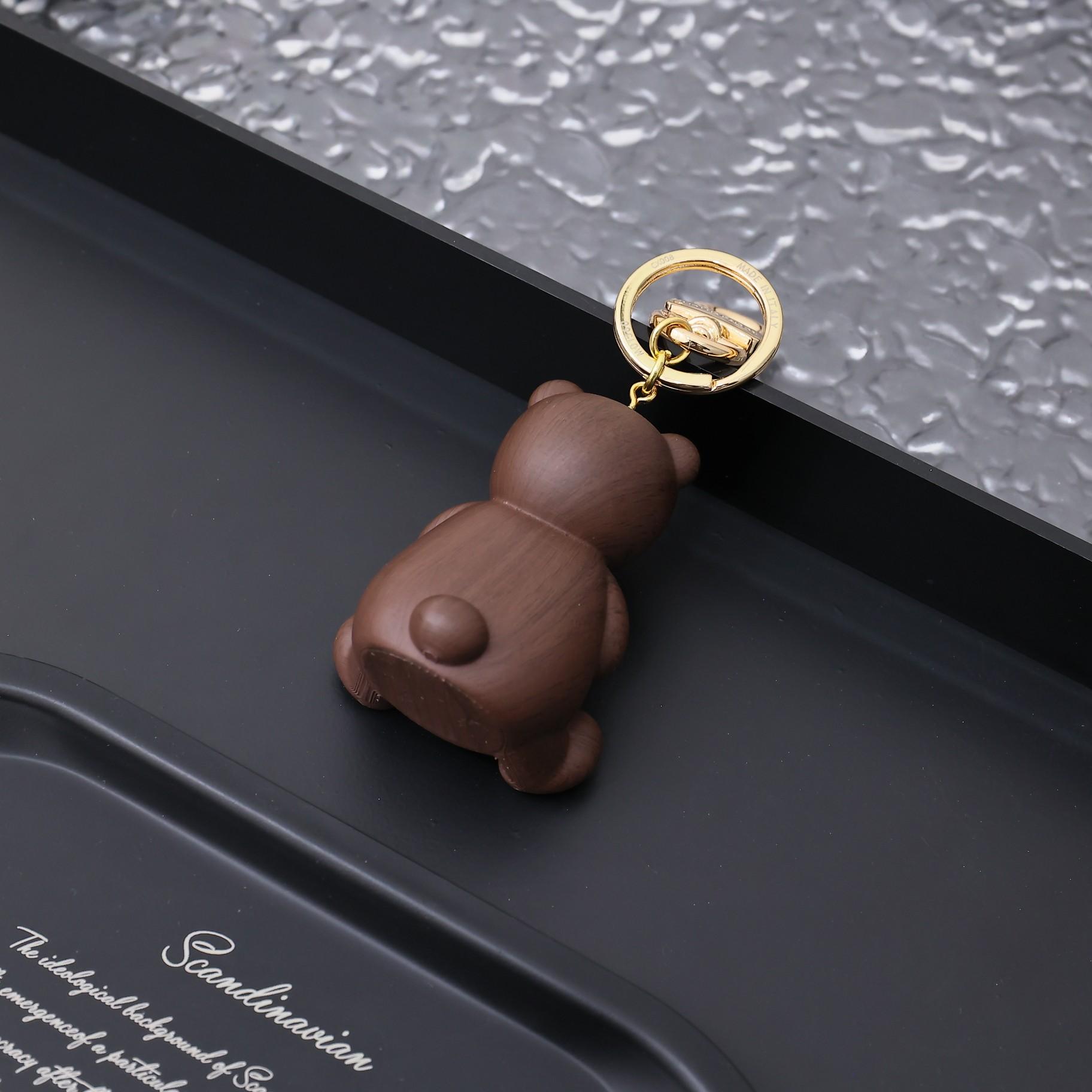 Louis Vuitton LV Teddy Bear Keyring And Bag Charm   M01360 - PerfectKickZ