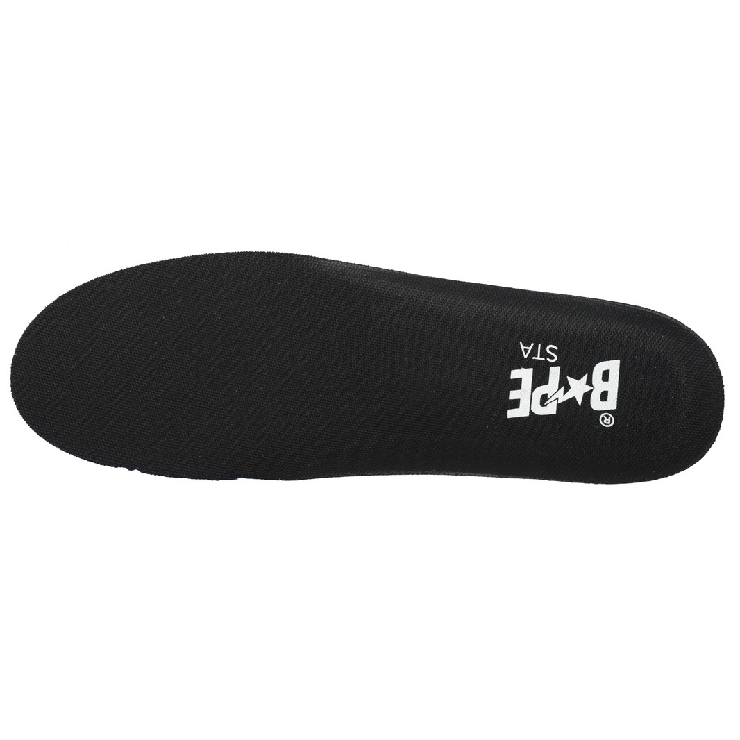 A Bathing Ape Bape Sta Low Black White Sneaker   1H70-191-001  - PerfectKickZ