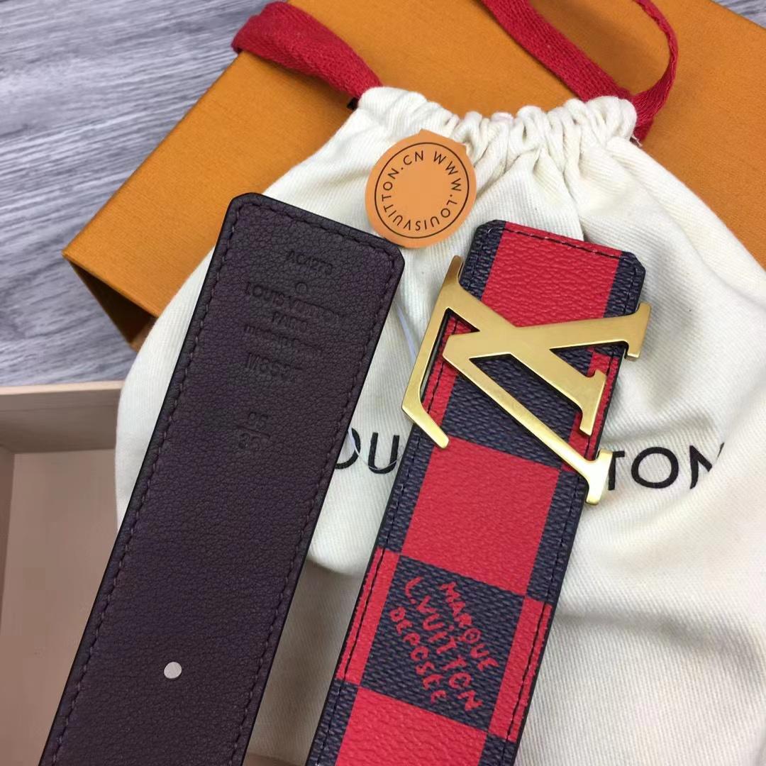 Louis Vuitton LV Initiales 40mm Reversible Belt     M8537U - PerfectKickZ