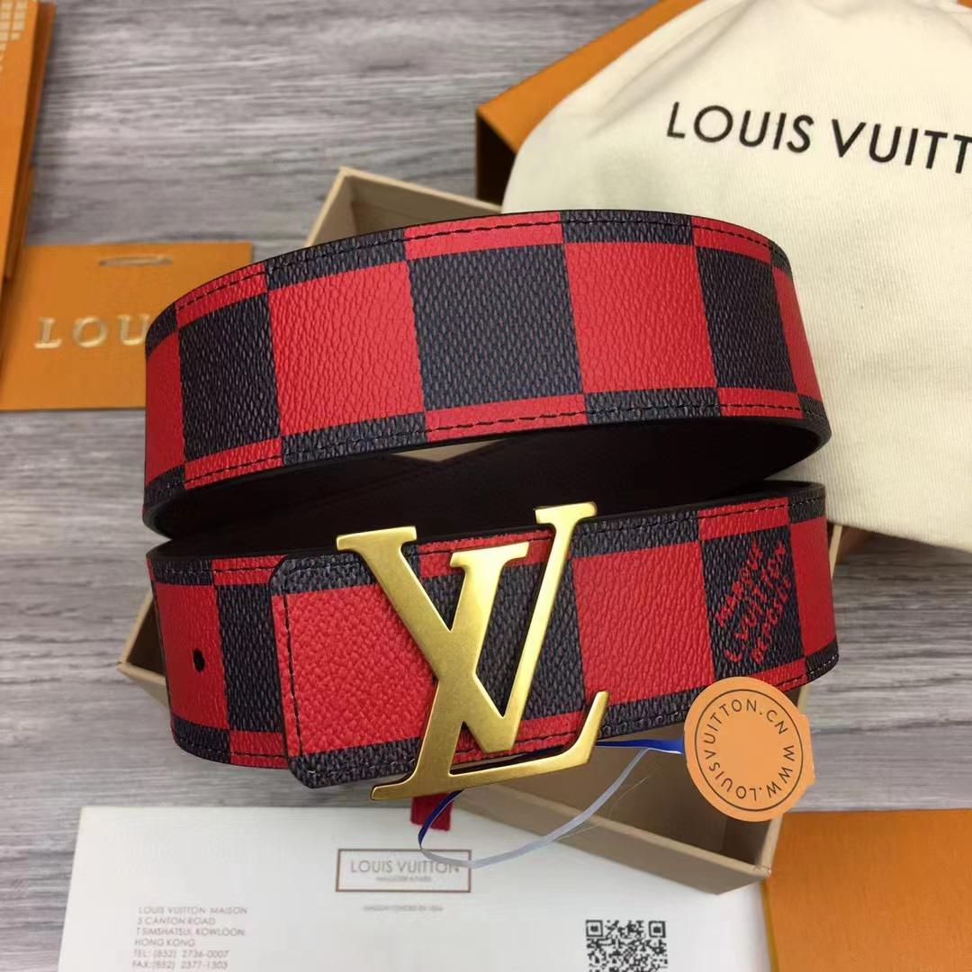 Louis Vuitton LV Initiales 40mm Reversible Belt     M8537U - PerfectKickZ