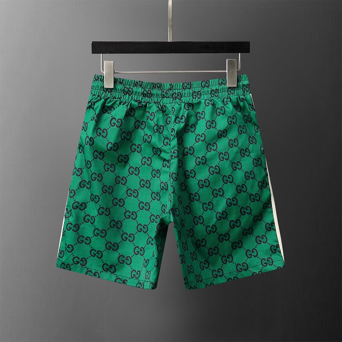 Gucci GG Cotton Shorts With Web - PerfectKickZ