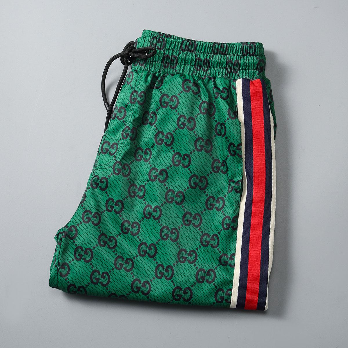 Gucci GG Cotton Shorts With Web - PerfectKickZ