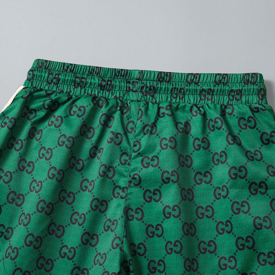 Gucci GG Cotton Shorts With Web - PerfectKickZ