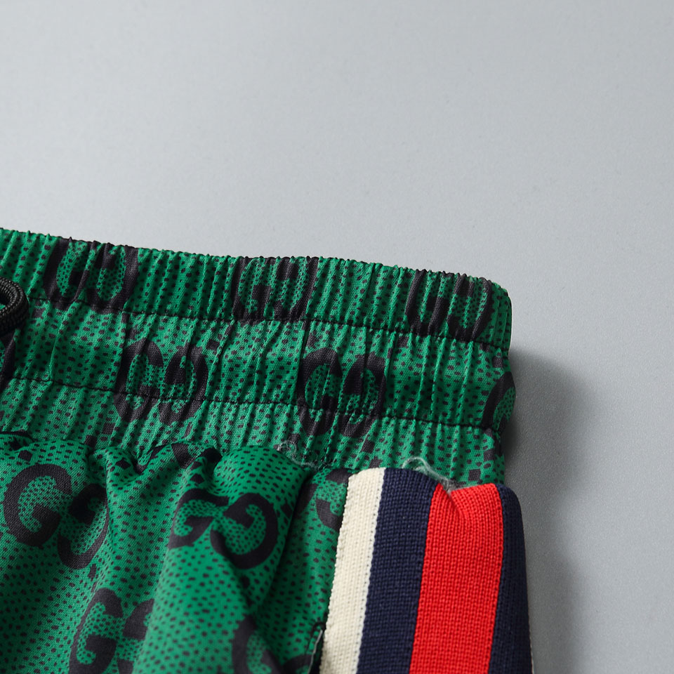 Gucci GG Cotton Shorts With Web - PerfectKickZ