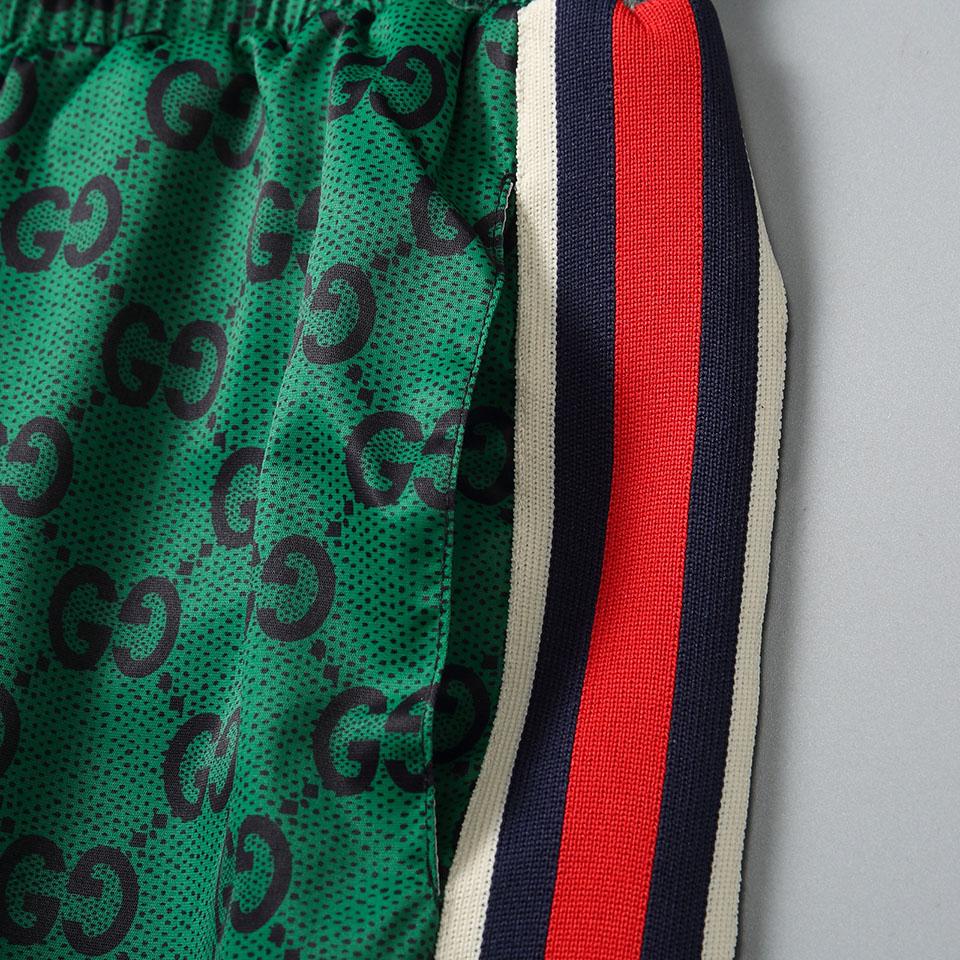 Gucci GG Cotton Shorts With Web - PerfectKickZ