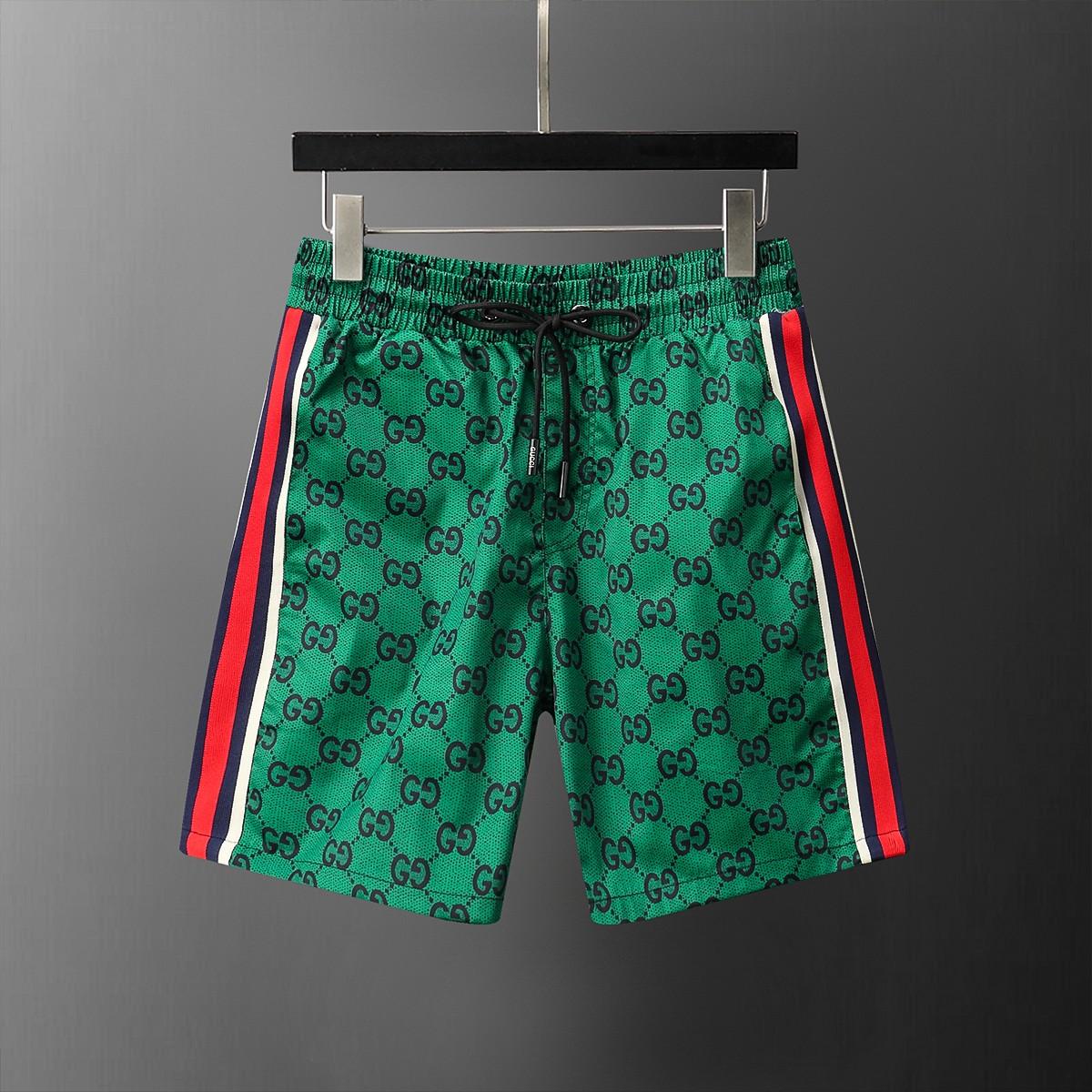 Gucci GG Cotton Shorts With Web - PerfectKickZ