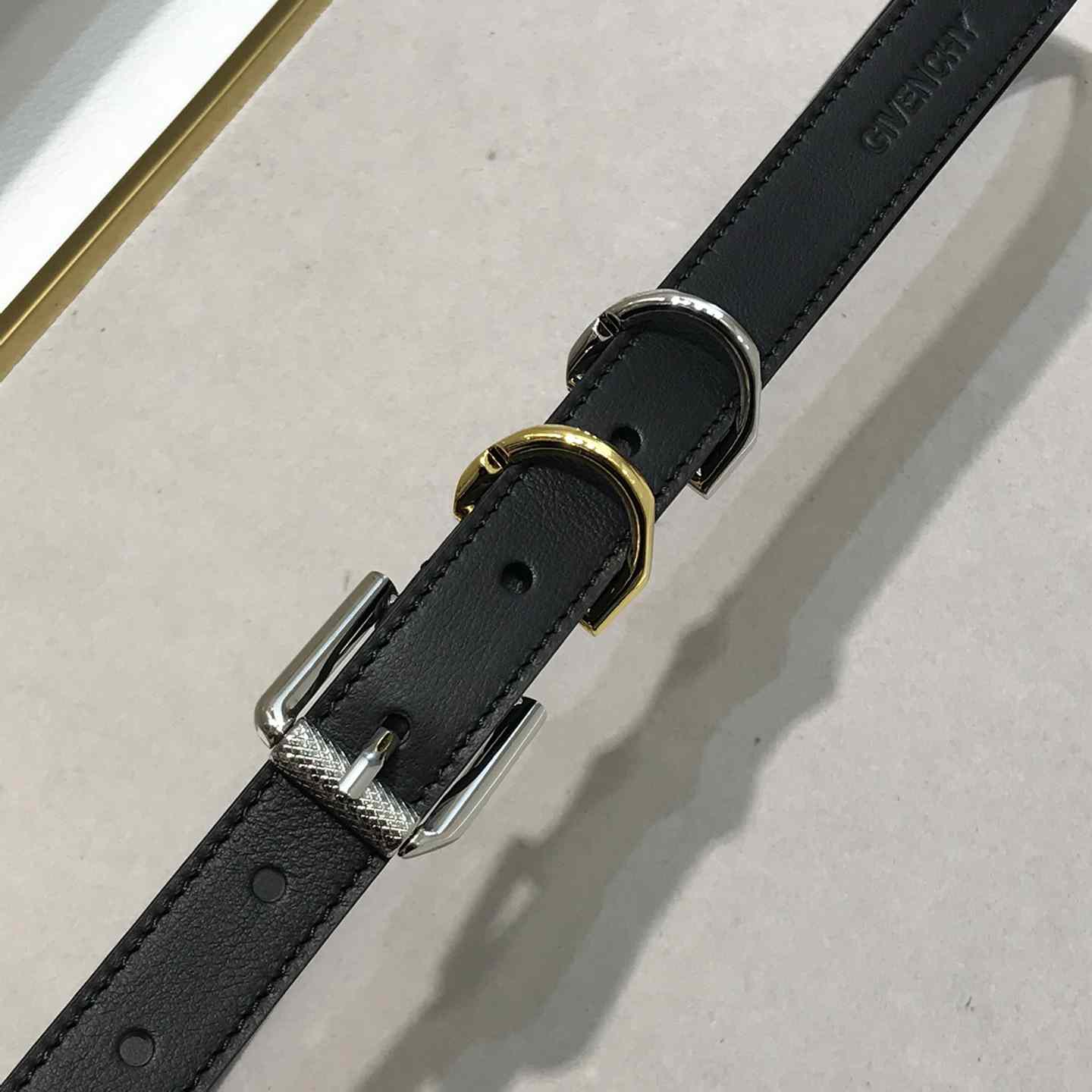 Givenchy Voyou Belt In Leather - PerfectKickZ