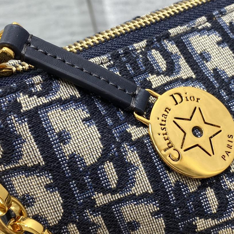 Dior Diorstar Hobo Bag With Chain - PerfectKickZ