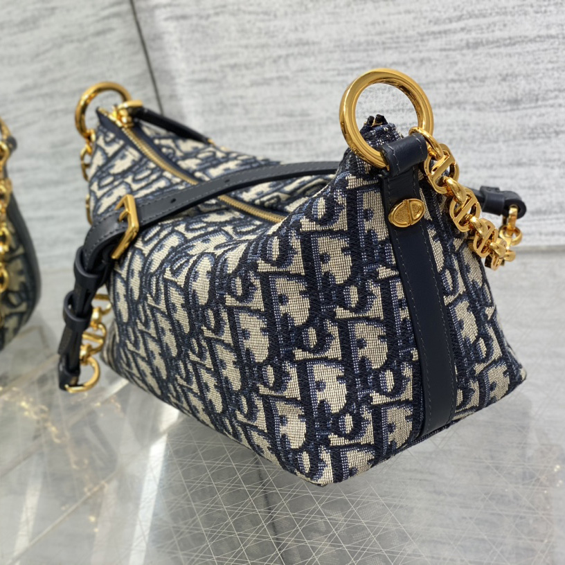 Dior Diorstar Hobo Bag With Chain - PerfectKickZ