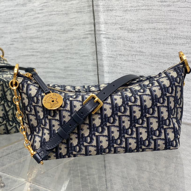 Dior Diorstar Hobo Bag With Chain - PerfectKickZ