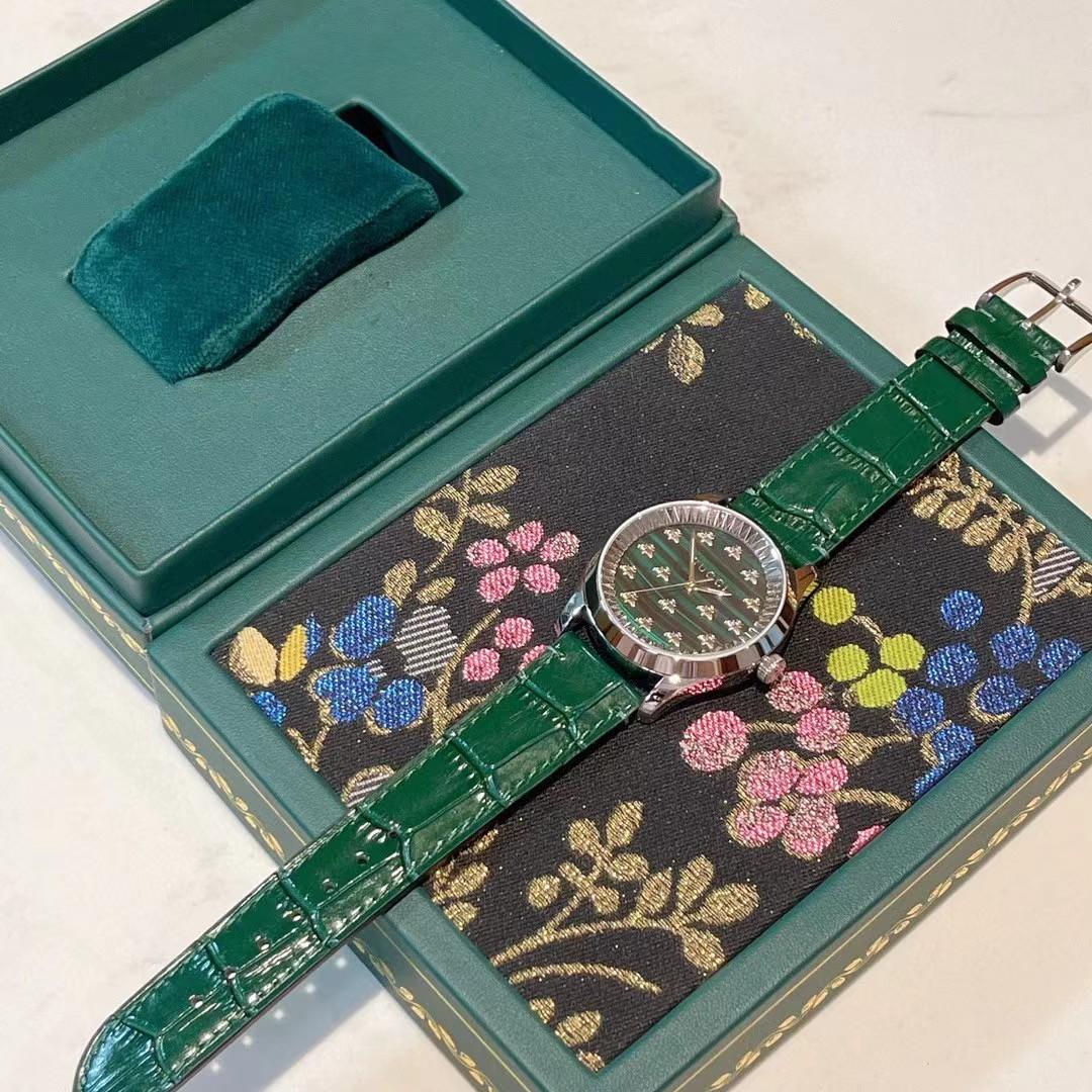 Gucci G-Timeless Watch With Bees - PerfectKickZ