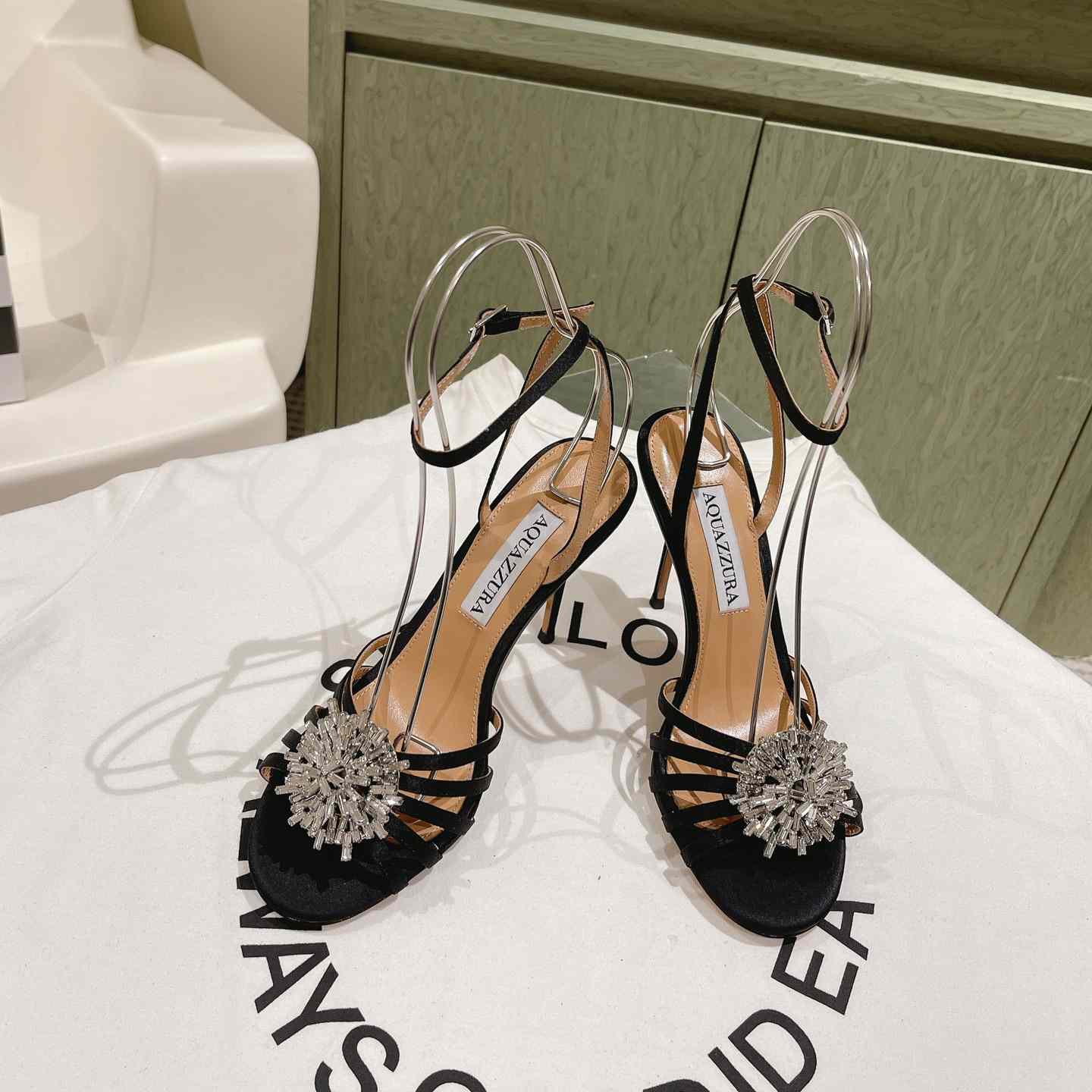 Aquazzura Stardust 105mm Sandals - PerfectKickZ