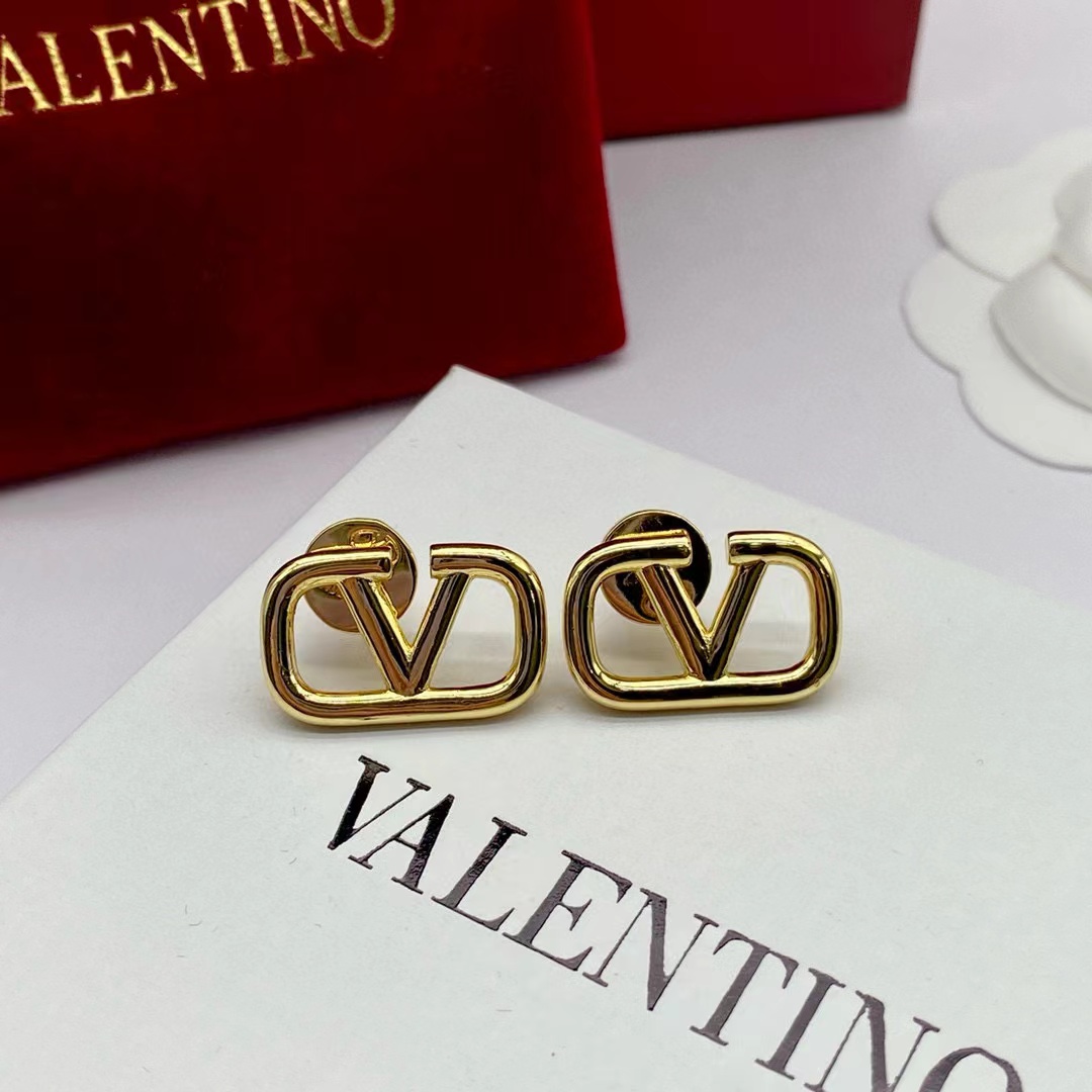 Valenti VLogo Earrings - PerfectKickZ