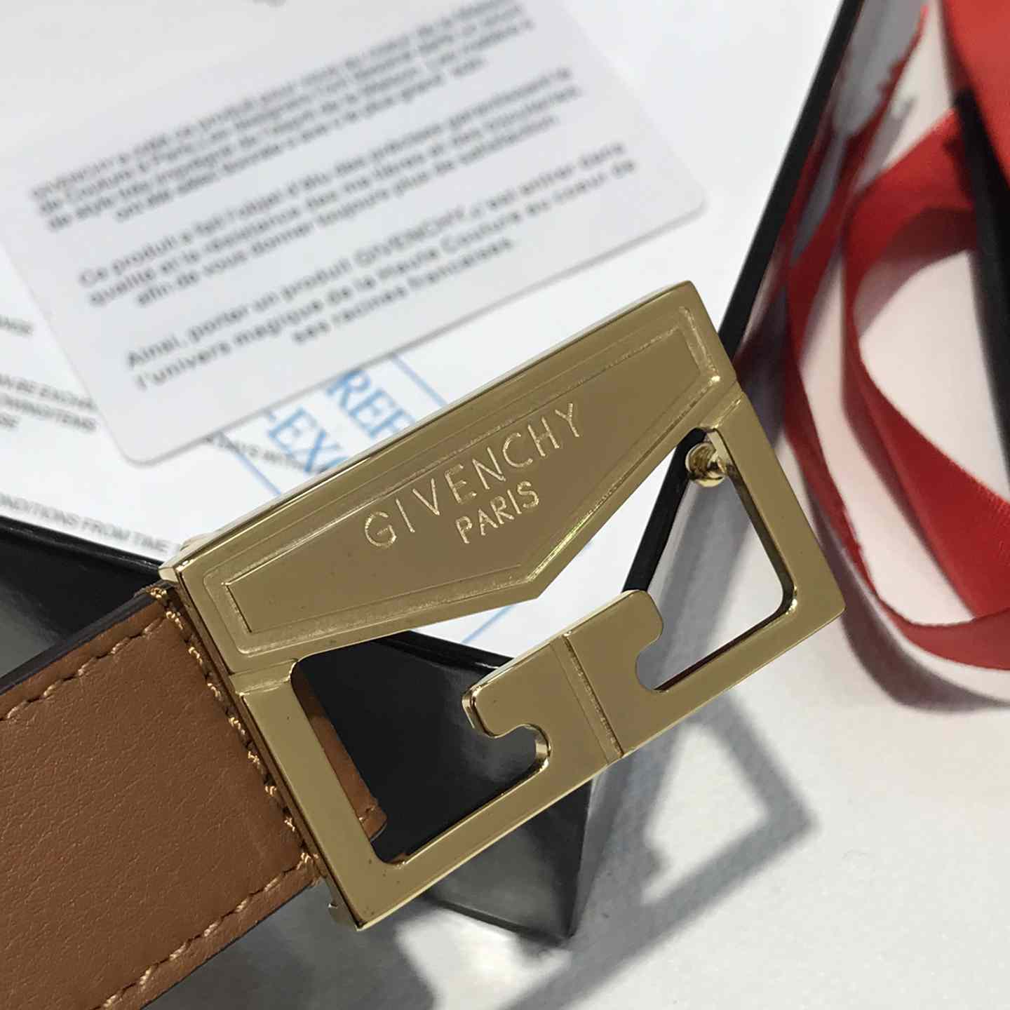 Givenchy  Leather Belt      30mm - PerfectKickZ